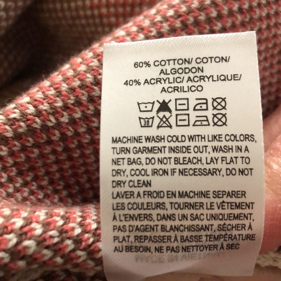 Lucky Brand Women’s Ikat Open Front Cardigan Sweater - Picture 7 of 7